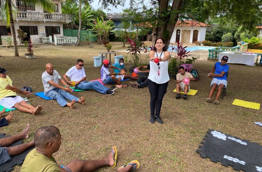  Prefeitura promove meditação terapêutica no CAPS AD em alusão ao Janeiro Branco