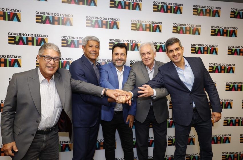 Durante reunião com prefeito, governador detalha ações e investimentos em Baianópolis