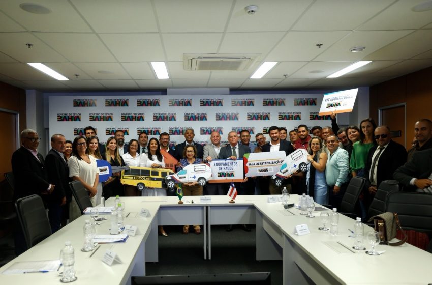  Governo da Bahia entrega equipamentos de saúde e educação para Jiquiriçá, garantindo melhores serviços para a população