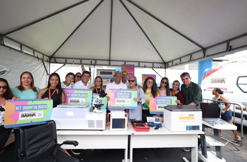  Coaraci recebe entregas do Governo do Estado com foco em educação, saúde e desenvolvimento rural