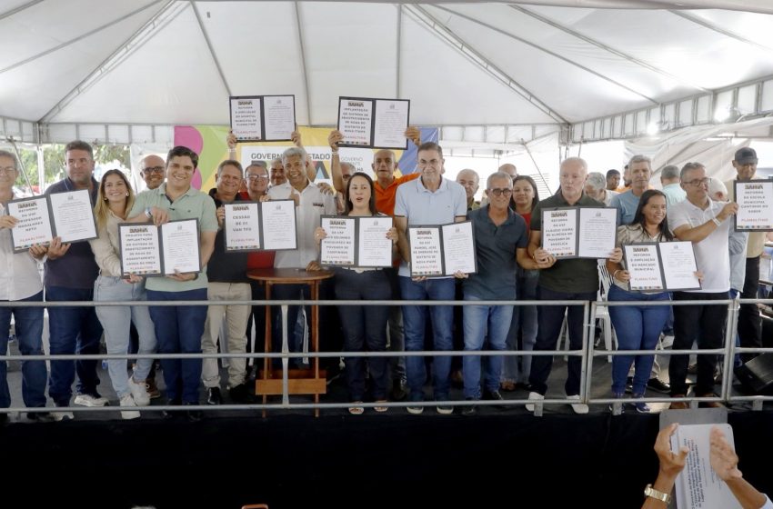 Planaltino é contemplada com ações do Governo do Estado em educação, saúde e infraestrutura