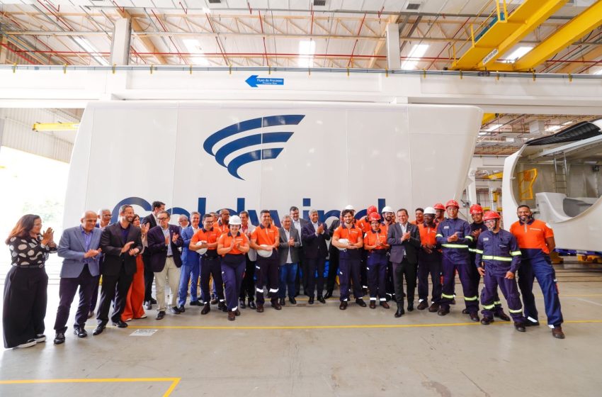 Vice-governador destaca fortalecimento da cadeia eólica durante anúncio da reativação de fábrica de torres de aço em Jacobina