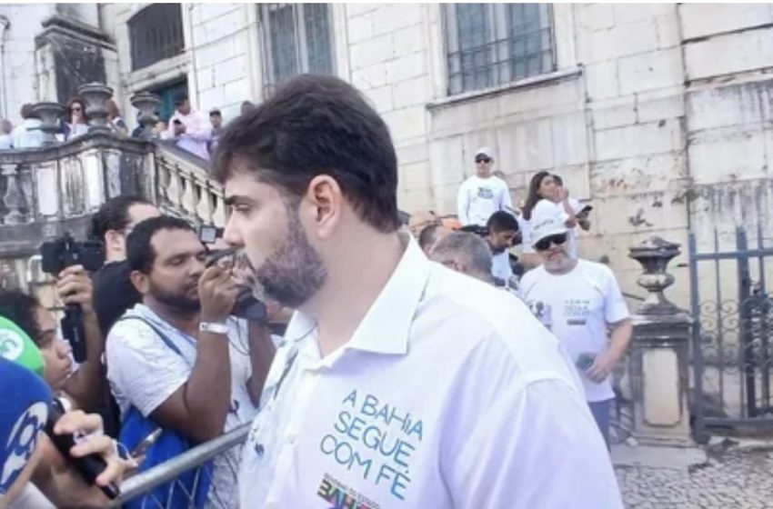  Na Lavagem do Bonfim, Loyola destaca grandes obras e reforça compromisso do governo com Salvador