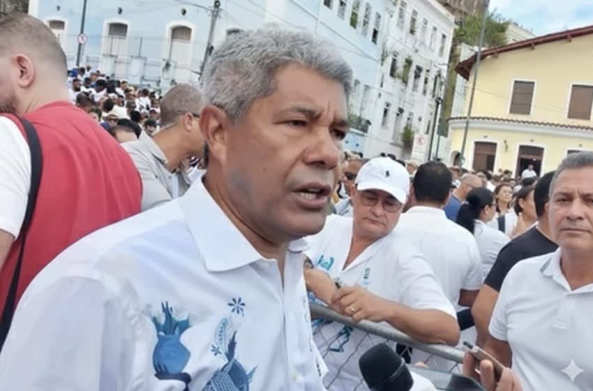  Jerônimo pede paz, saúde e tranquilidade durante a Lavagem do Bonfim